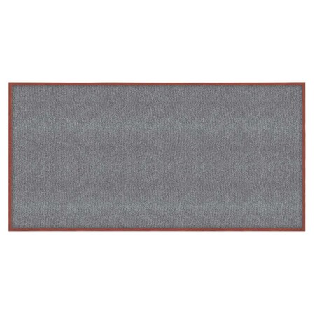 United Visual Products Sliding Door Indoor Enclosed Corkboard, 6 UV9002ACSH-WHITE-CORK
